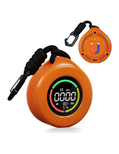 Detector de Monóxido de Carbono Portátil MOES 3 en 1, 144h Batería