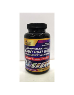 Suplemento Orgánico Cadane Horny Goat Weed 90 Cápsulas 7en1