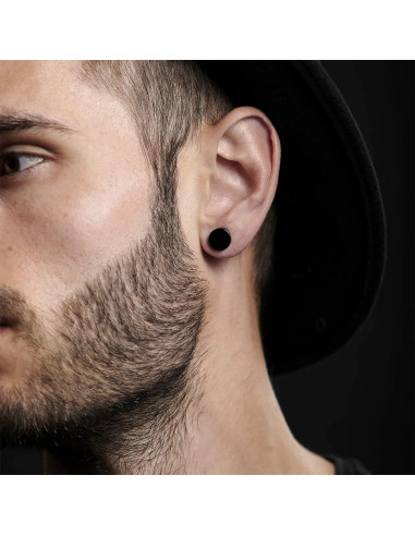 Pendientes Magnéticos HENGYID Unisex Acero Inoxidable Hipoalergénico