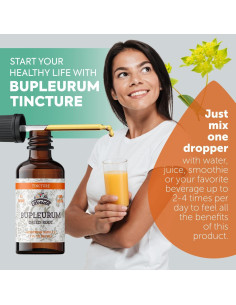 Tintura de Bupleurum Orgánica Florida Herbs 60 ml Suplemento Herbal 2