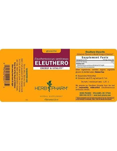 Extracto de Eleuthero Herb Pharm 118ml - Energía y Resistencia 2