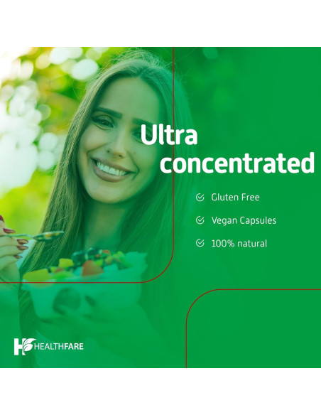 Cápsulas de Melón Amargo HealthFare 9500mg | 200 Veganas