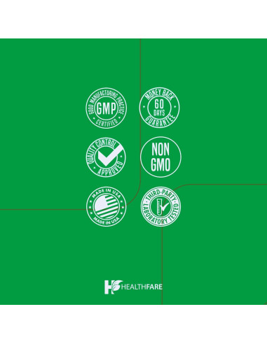 Cápsulas de Melón Amargo HealthFare 9500mg | 200 Veganas