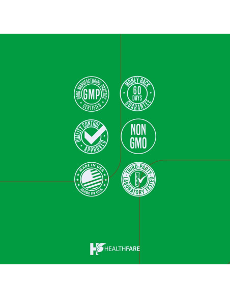 Cápsulas de Melón Amargo HealthFare 9500mg | 200 Veganas