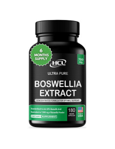 Cápsulas de Boswellia Serrata 700mg - Hcl - 180 Veganas