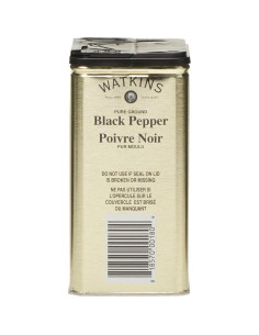 Pimienta Negra Molida Gourmet Watkins 170 g - Natural 2