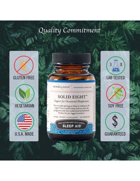 Cápsulas de Hierbas Solid Eight - Sueño Profundo 90 Unidades Cápsulas de Hierbas Solid Eight - Sueño Profundo 90 Unidades