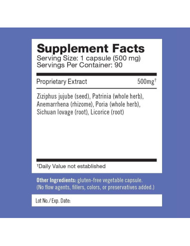 Cápsulas de Hierbas Solid Eight - Sueño Profundo 90 Unidades