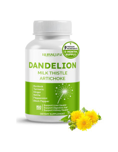 Suplemento Digestivo NuraFuse Diente de León 150 Cápsulas