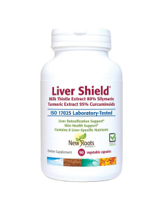 Suplemento Hepático New Roots 90 Cápsulas - Desintoxicación 8 en 1