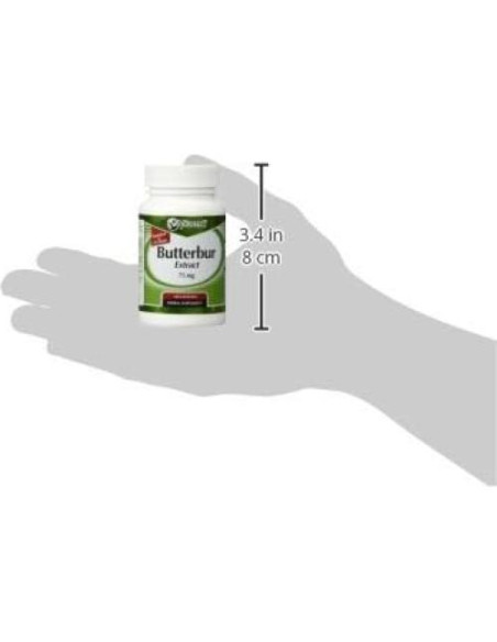 Extracto de Butterbur Vitacost 75 mg - 120 Cápsulas Estandarizadas Extracto de Butterbur Vitacost 75 mg - 120 Cápsulas Estandarizadas