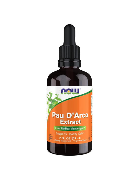 Extracto de Pau D'Arco Líquido NOW Foods 60 ml - Antioxidante Extracto de Pau D'Arco Líquido NOW Foods 60 ml - Antioxidante