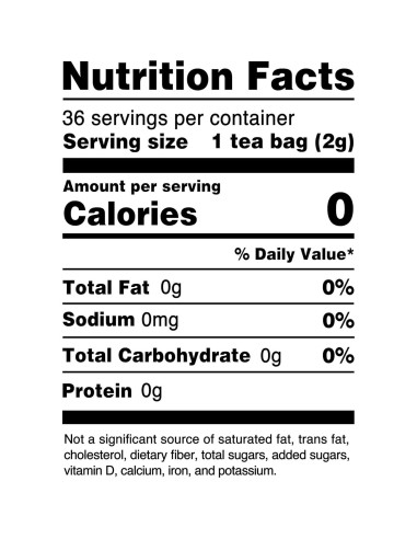 Té de Tilo FullChea - 36 Bolsitas - Sin Cafeína y OGM