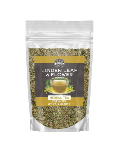 Té de Hoja y Flor de Tilo Abeto y Pradera 113.4 g Sin Cafeína