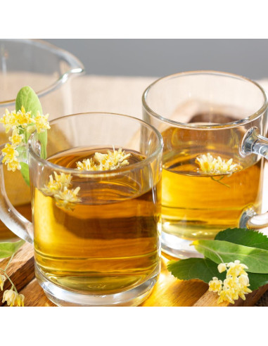 Té de Hoja y Flor de Tilo Abeto y Pradera 113.4 g Sin Cafeína