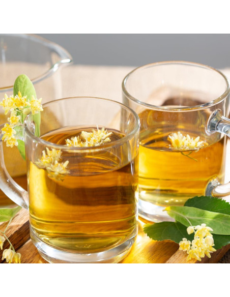 Té de Hoja y Flor de Tilo Abeto y Pradera 113.4 g Sin Cafeína