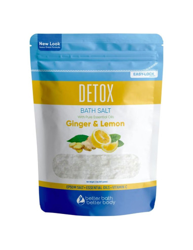 Sal de Baño Detox 907g Better Bath con Aceites Esenciales