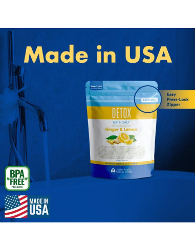 Sal de Baño Detox 907g Better Bath con Aceites Esenciales