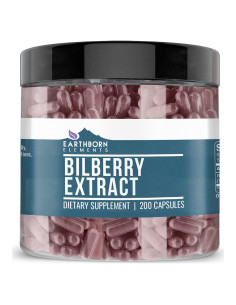 Extracto de Arándano 200 Cápsulas Earthborn Elements Puro
