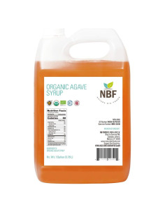 Jarabe de Agave Orgánico NBF 5.18kg Bajo en Carbohidratos