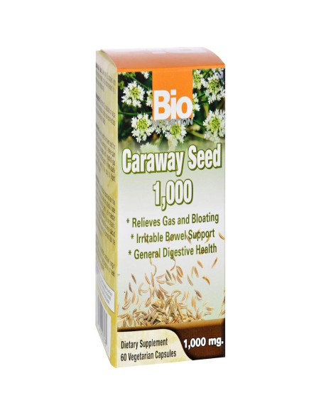 Cápsulas Vegetarianas de Semilla de Comino Bio Nutrition 1000 mg