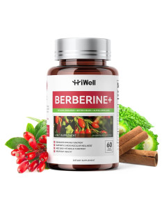 Suplemento de Berberina HiWell 60 Cápsulas Veganas Detox