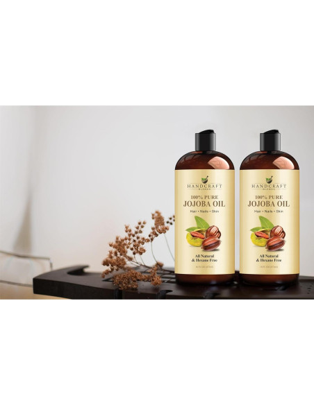 Aceite de Jojoba Handcraft Blends 473 ml - 100% Puro y Natural Aceite de Jojoba Handcraft Blends 473 ml - 100% Puro y Natural