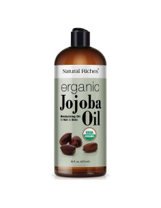 Aceite de Jojoba Orgánico Natural Riches 473 ml Hidratante