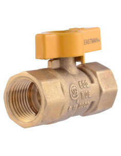 Válvula de Bola de Gas Eastman 1/2" Latón 60009B