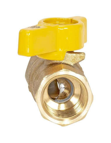 Válvula de bola de gas Eastman 1/2" FIP latón 60009