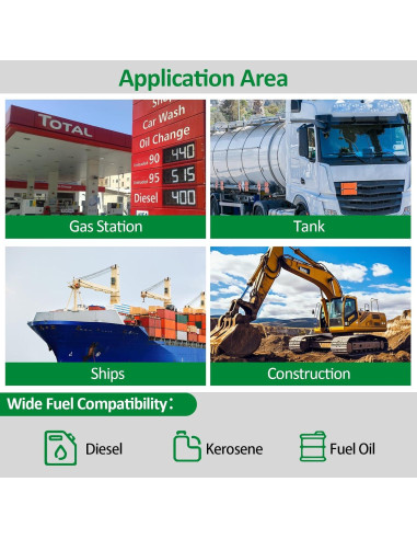 Boquilla de Combustible Automática Liaycco 3/4" NPT 60 LPM