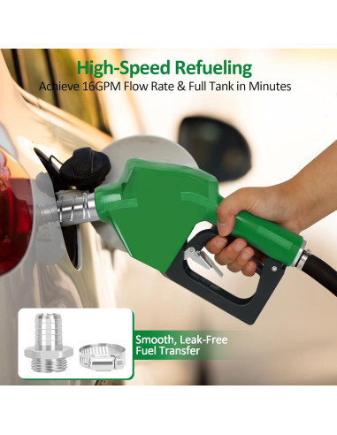 Boquilla de Combustible Automática Liaycco 3/4" NPT 60 LPM