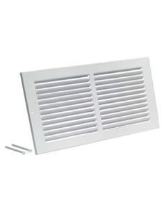 Rejilla de Retorno de Aire Rocky Mountain 29.8x19.7cm Acero Blanco