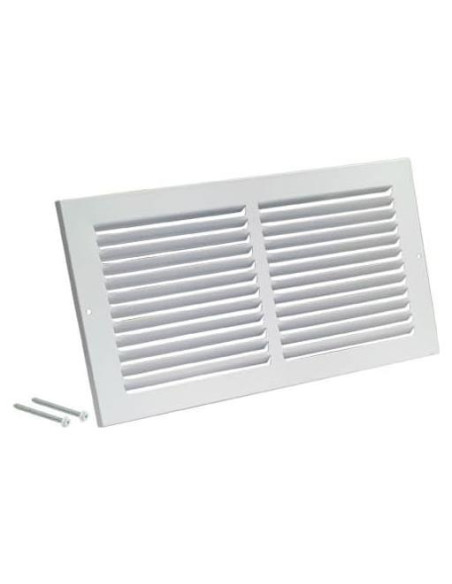 Rejilla de Retorno de Aire Rocky Mountain 29.8x19.7cm Acero Blanco