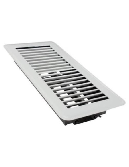 Rejilla de Piso Rocky Mountain Goods 29.2x14 cm Ajustable Blanco