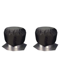 Cubiertas de Ventilador de Techo ONCALLJH 51x51cm Impermeables - Paquete de 2