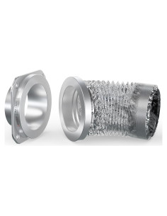 Conector de Ventilación de Secadora Magnético Jeevony DV180 0.8m