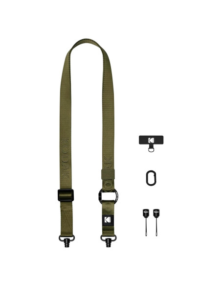 Correa de Cámara Multiusos KODAK Oliva - Ajustable 83-145 cm