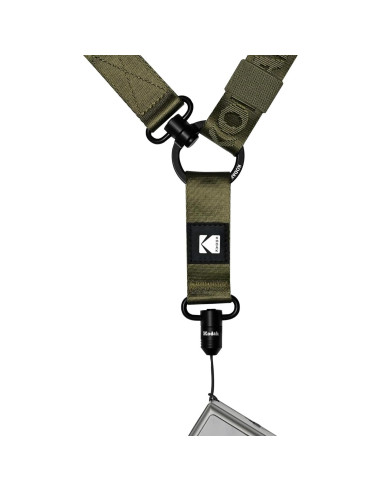 Correa de Cámara Multiusos KODAK Oliva - Ajustable 83-145 cm