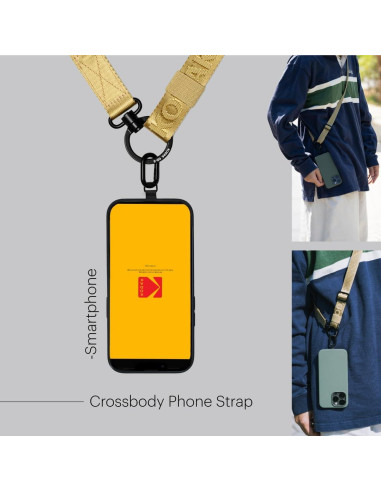 Correa de Cámara Multiusos KODAK Oliva - Ajustable 83-145 cm