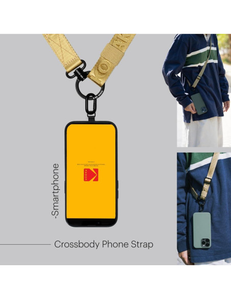 Correa de Cámara Multiusos KODAK Oliva - Ajustable 83-145 cm