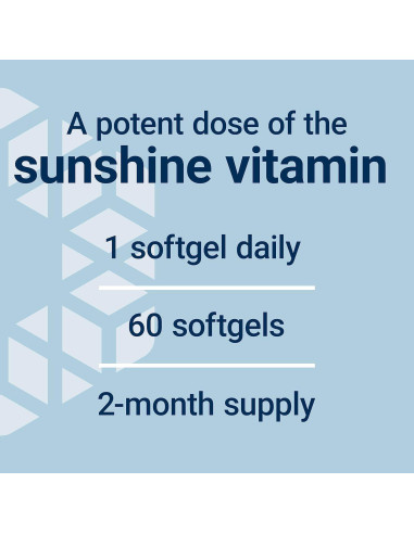 Vitamina D3 Life Extension 175 mcg 60 gelatinas blandas