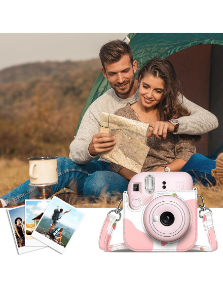 Funda Protectora Fintie para Fujifilm Instax Mini 12 - Cuero Vegano Funda Protectora Fintie para Fujifilm Instax Mini 12 - Cuero Vegano