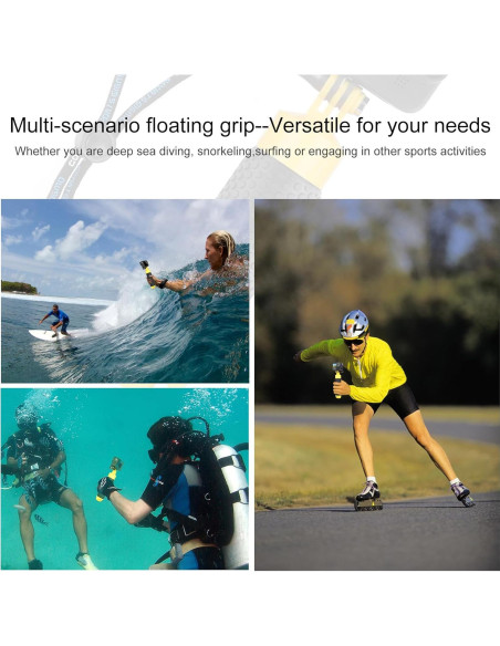 Agarradera Flotante YALLSAME con Trípode para GoPro y DJI