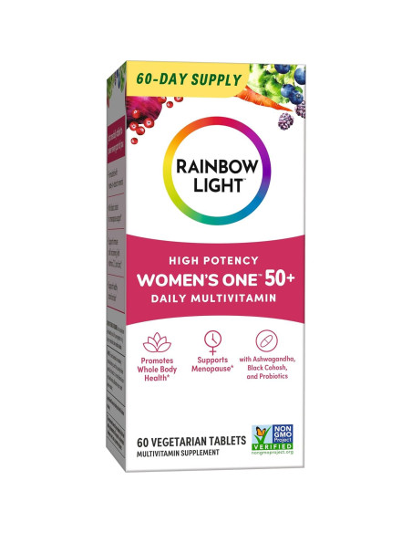 Multivitamina Rainbow Light Mujeres 50+ 60 Tabletas Probioticos Multivitamina Rainbow Light Mujeres 50+ 60 Tabletas Probioticos