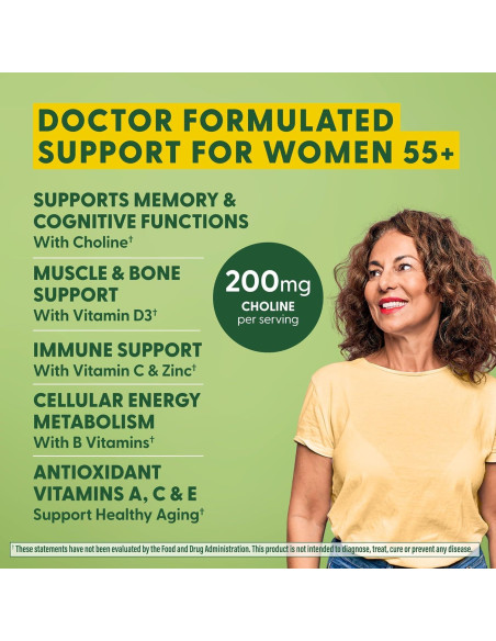 MegaFood Multivitamina Avanzada Mujeres 55+ 60 Tabletas MegaFood Multivitamina Avanzada Mujeres 55+ 60 Tabletas
