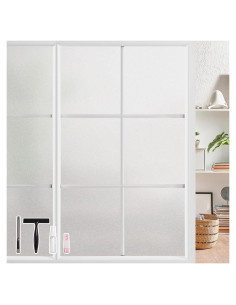 Película de Vidrio Esmerilado NINETREX 44.5x200cm Sin Adhesivo
