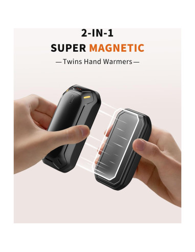 Calentadores de Manos Recargables coldSky OT-107 Doble Cara 4000mAh
