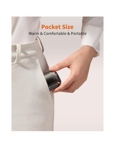 Calentadores de Manos Recargables coldSky OT-107 Doble Cara 4000mAh