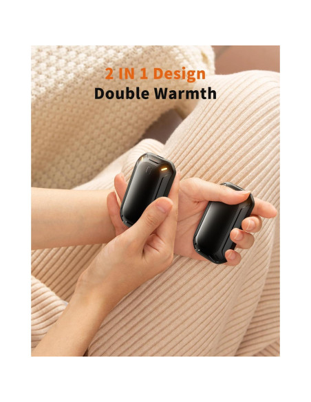 Calentadores de Manos Recargables coldSky OT-107 Doble Cara 4000mAh